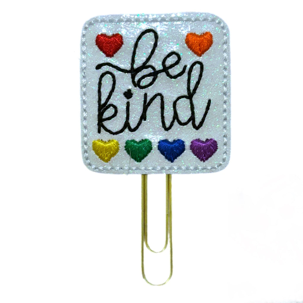 Be Kind novelty paper clip.