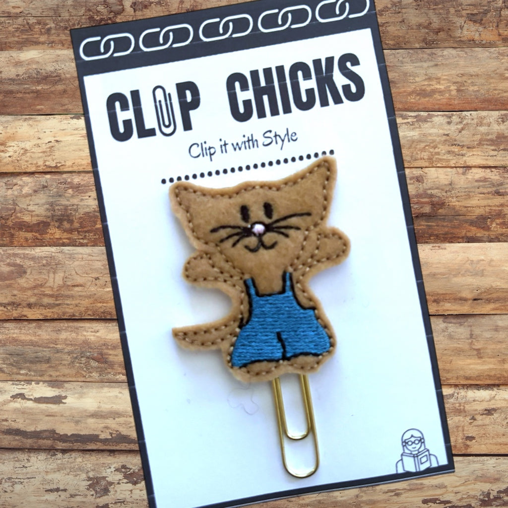 Clip Chicks' Mouse novelty paper clip is shown in its package.