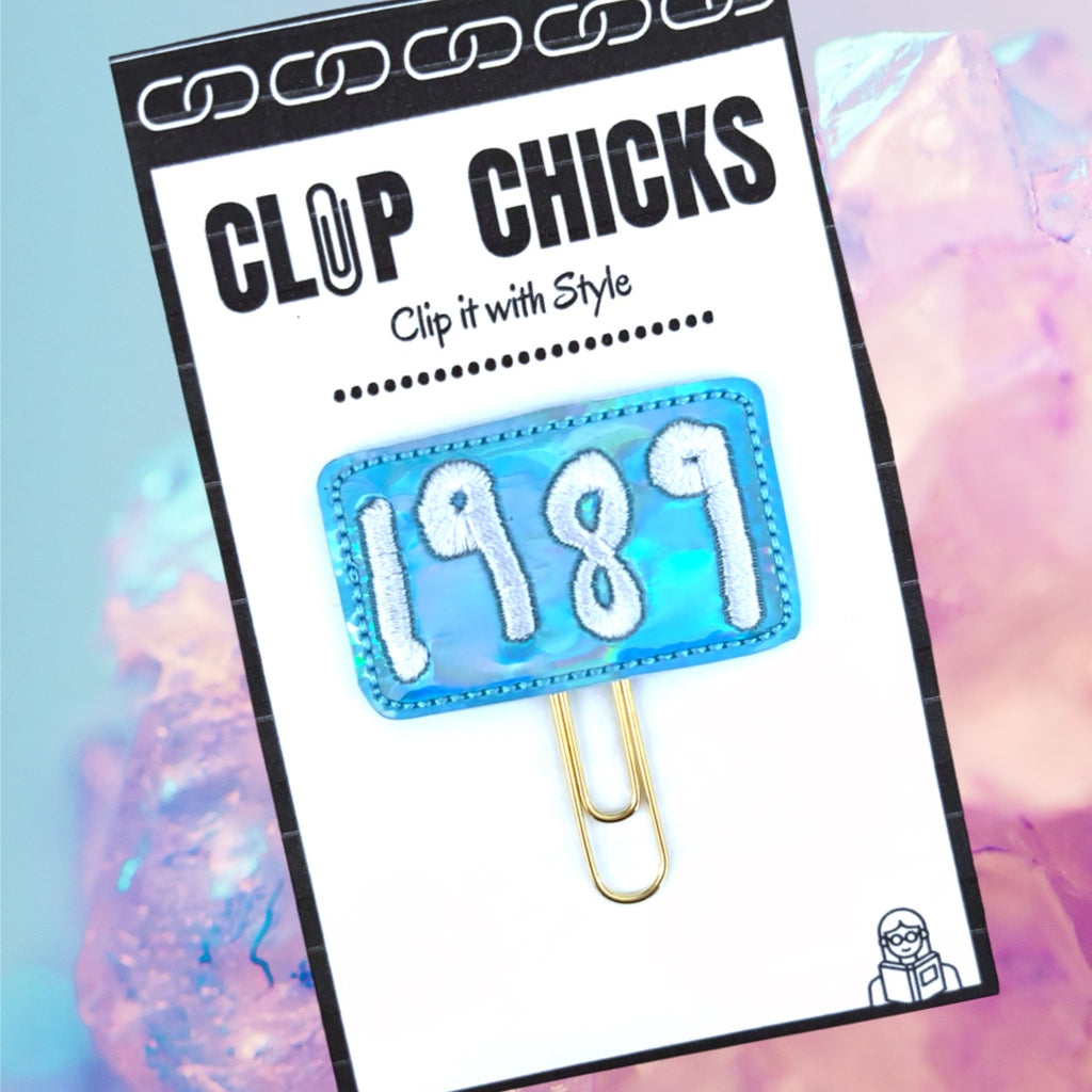 Clip chicks' 1989 novelty paper clip is shown in its package.