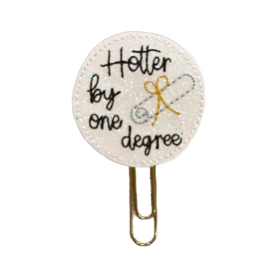 Hotter by One Degree novelty paper clip from Clip chicks.