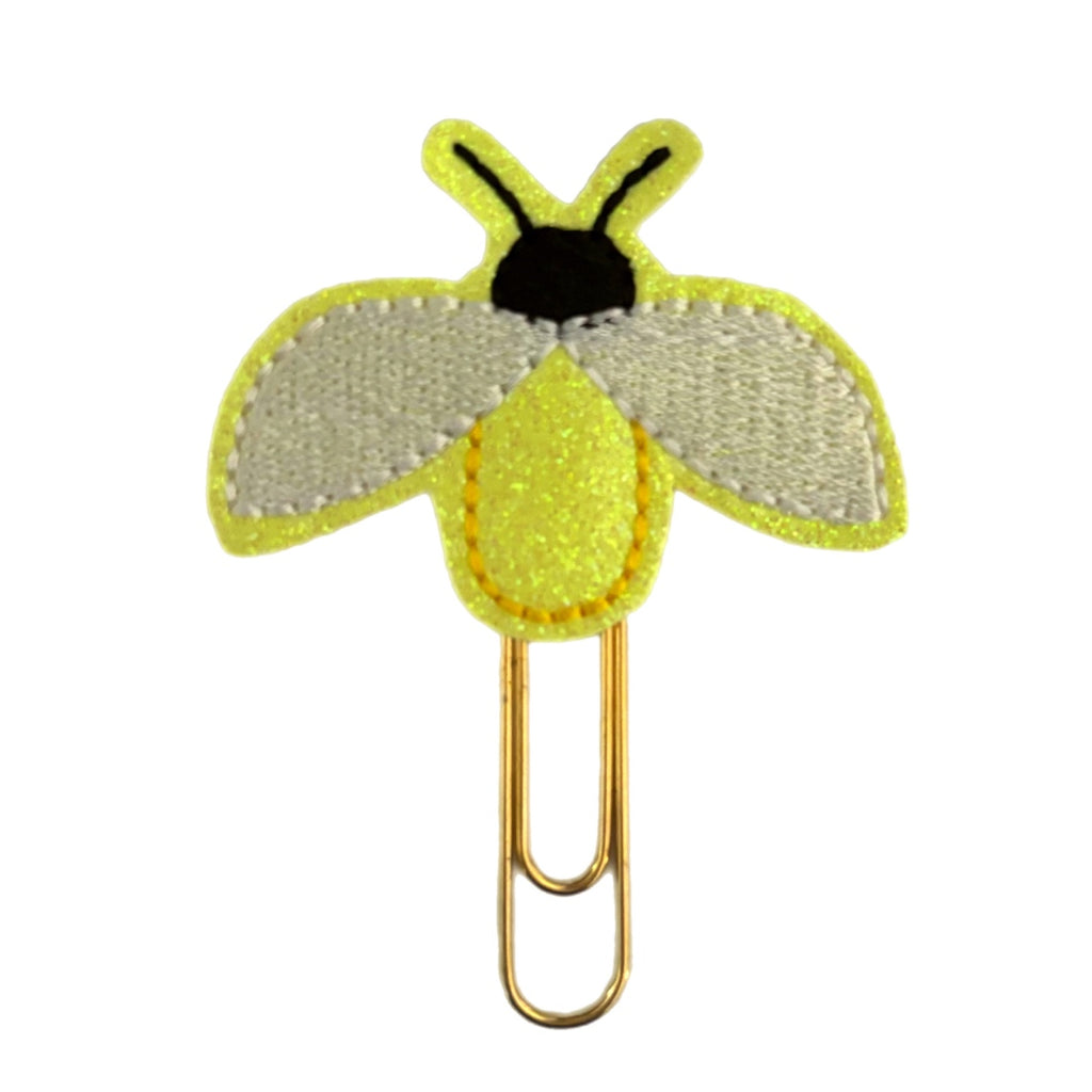 Glow in the dark Firefly novelty paper clip from Clip Chicks.