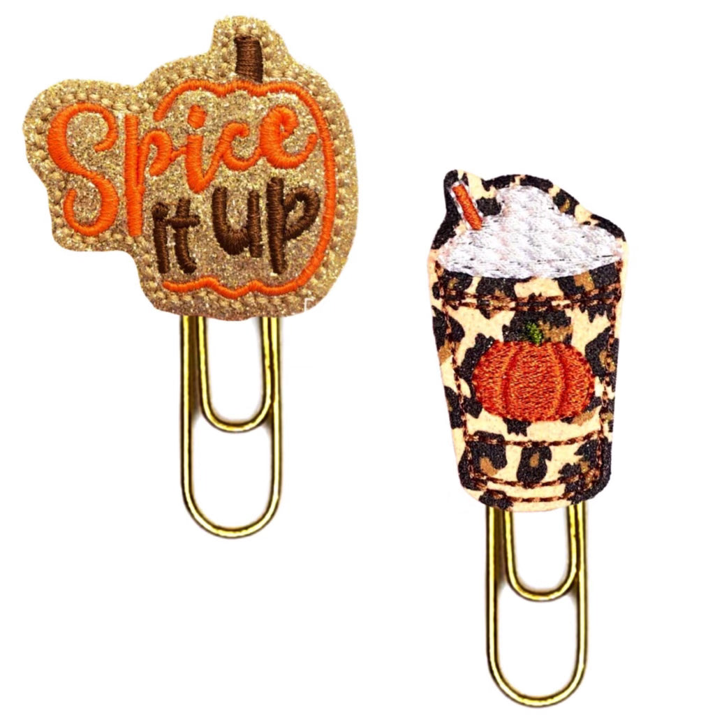 Spice It Up set of two novelty paper clips.