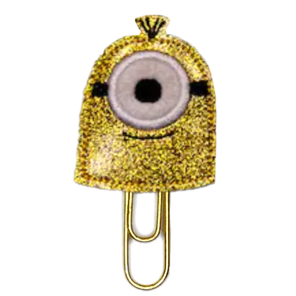 One-Eyed Guy novelty paper clip inspired by Minions. 