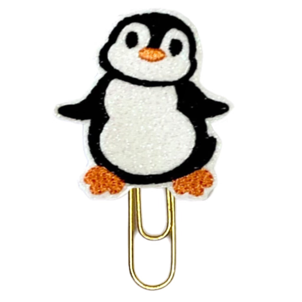 Penguin paper clip from Clip chicks.