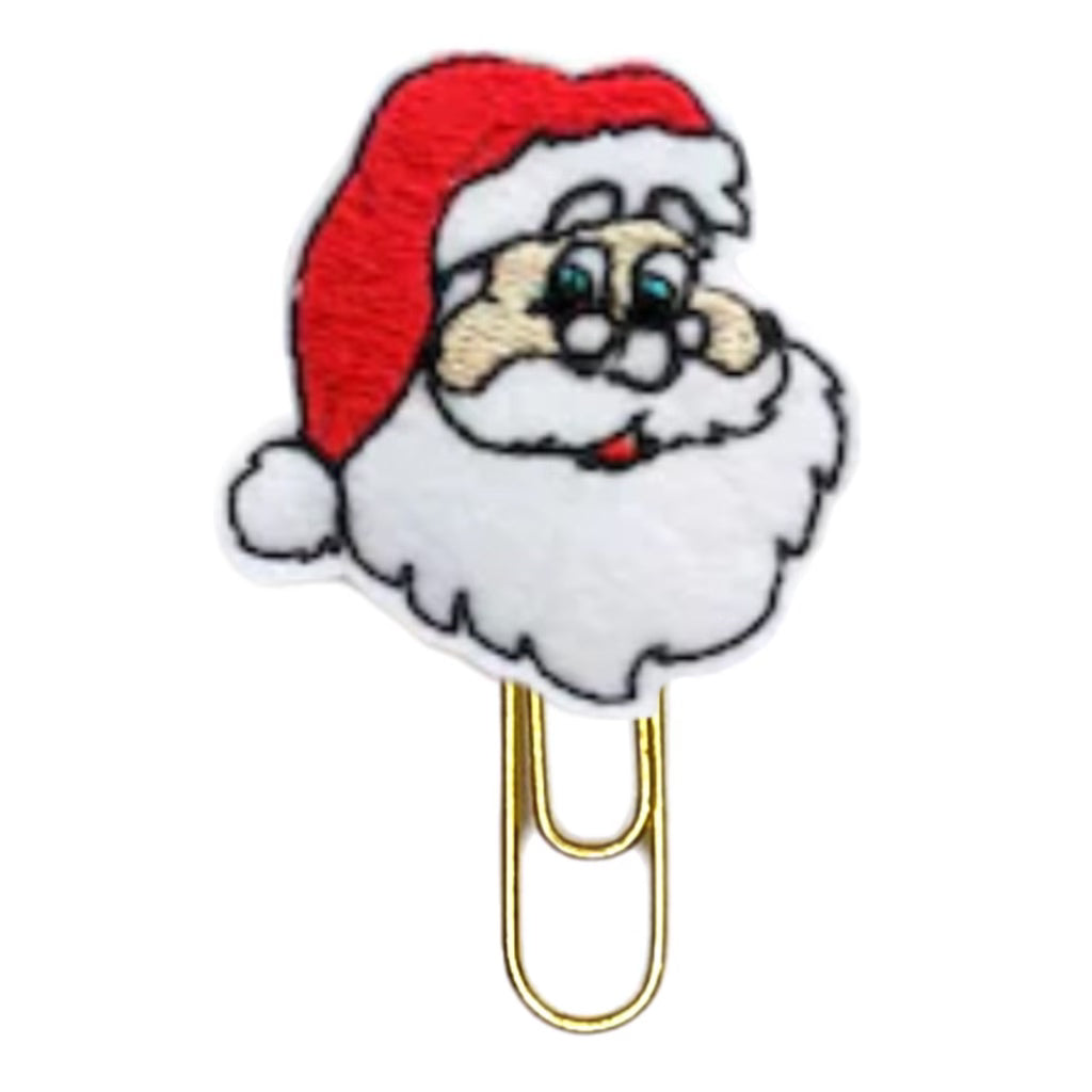 Santa novelty paper clip.