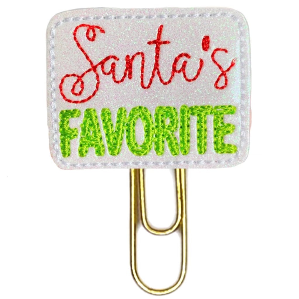 Santa's favorite novelty paper clip.